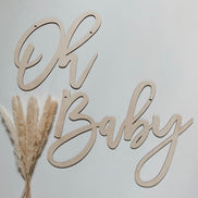 Oh Baby Backdrop | Oh Baby cutout | Baby shower Prop | Henge Wall sign  | Backdrop | Oh baby Decor | Baby Shower back drop | Wood