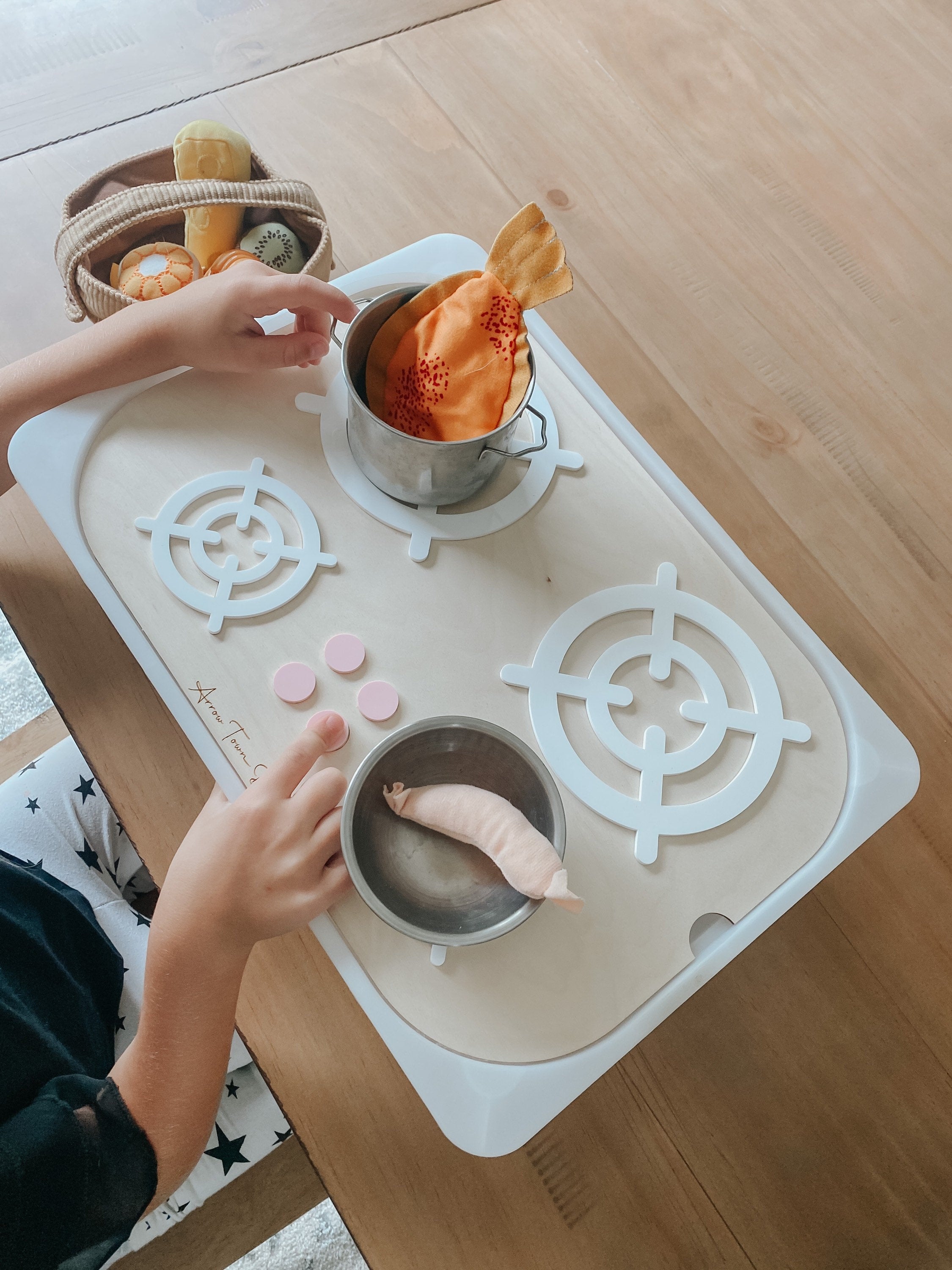 Flisat Kitchen Insert | Flisat Insert | IKEA Table | Montessori | Educational Toy | Preschool | Homeschool | learning tools | Play Kitchen