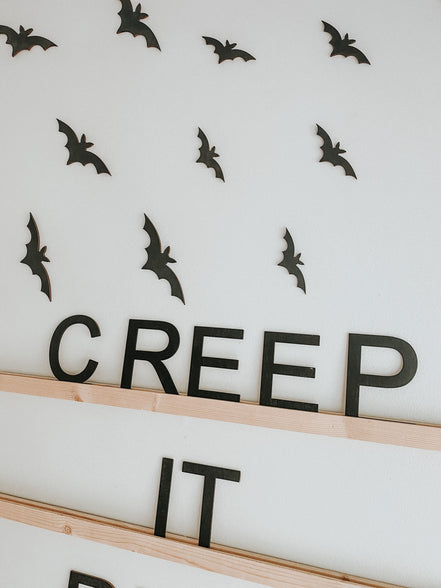 Wooden Bats | Halloween Decor | Fall decor | Spooky Decor | Bat Decor | Bat Sign | Bats | Halloween | Halloween Bat | Halloween Party Decor
