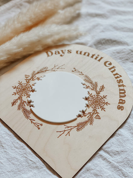 Christmas Countdown | Days until Christmas | Modern Christmas Decor | Christmas Sign | Countdown | advent calendar | holiday decor | Kids