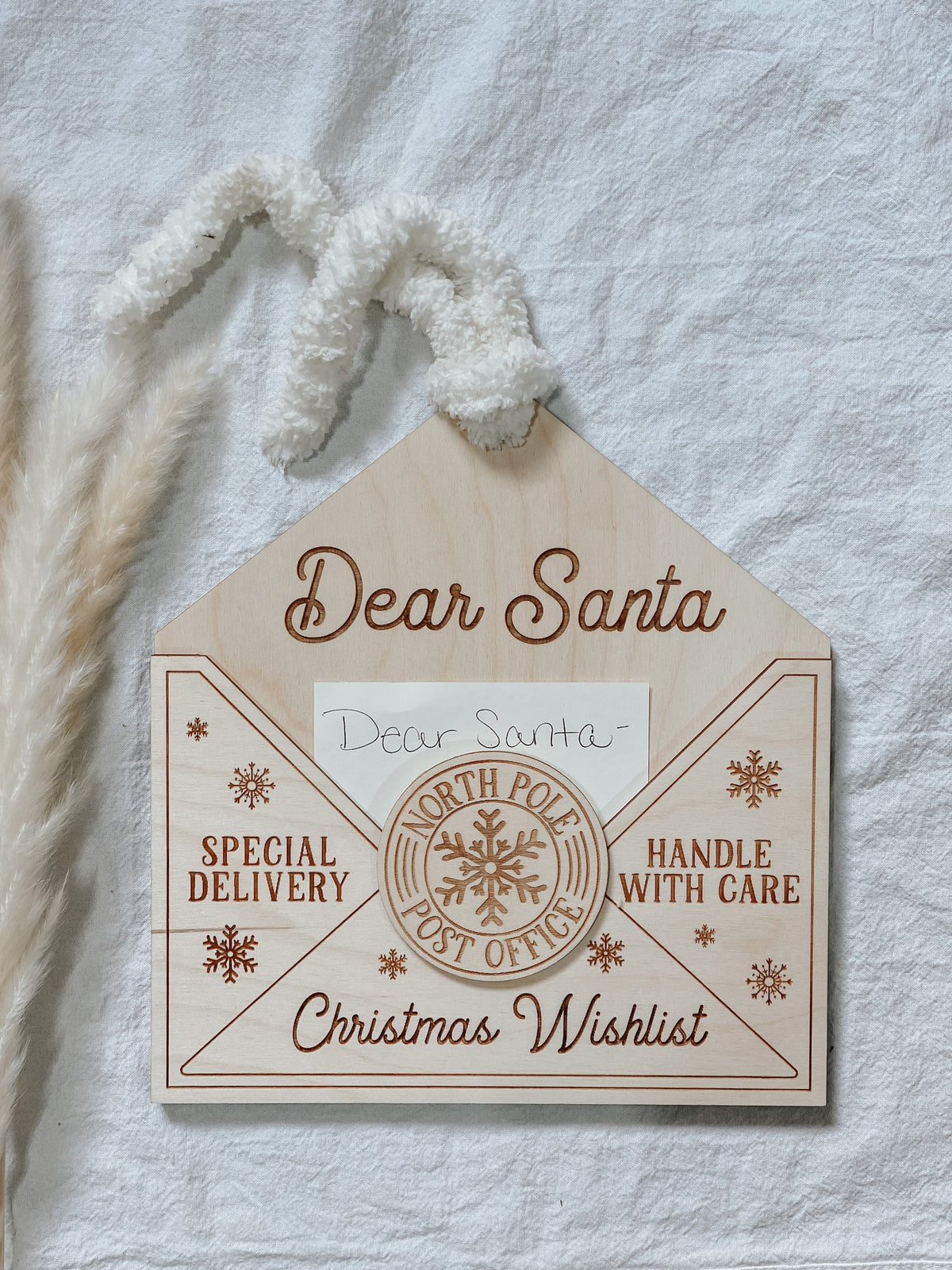 Santa magic Letter Envelope | Santa Decor | Christmas Decor | Letter to Santa | Santa | Christmas Magic | Ornament | Christmas Tree |