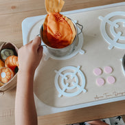 Flisat Kitchen Insert | Flisat Insert | IKEA Table | Montessori | Educational Toy | Preschool | Homeschool | learning tools | Play Kitchen