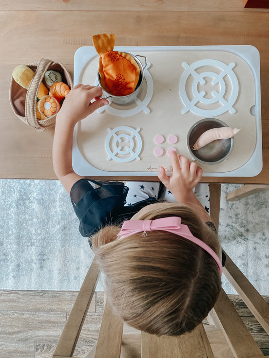 Flisat Kitchen Insert | Flisat Insert | IKEA Table | Montessori | Educational Toy | Preschool | Homeschool | learning tools | Play Kitchen
