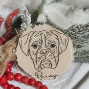 Dog Christmas Ornament 1 | Dog Mom | Christmas Ornament | Puppy Christmas | Dog Christmas | Dog Dad | Golden Doodle | Weiner Dog | Ornament