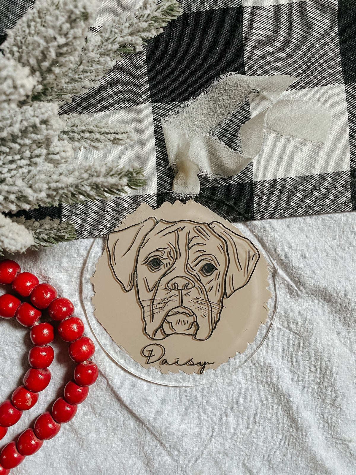 Dog Christmas Ornament 2 | Dog Mom | Christmas Ornament | Puppy Christmas | Dog Christmas | Dog Dad | Golden Doodle | Weiner Dog | Ornament