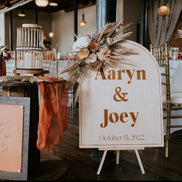 Arched Wedding Welcome Sign | Boho Wedding Sign | Boho Wedding Decor | Modern Arched Sign | Wedding Decor | Welcome sign | Boho Bride
