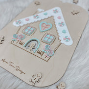 Flisat gingerbread house Insert | Flisat Insert | IKEA Table | Montessori | Educational Toy | Preschool | Homeschool | learning tools
