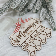 Family Christmas ornament | Christmas Gift Tag | Teacher Gifts | Stockings | Christmas Tree | Custom Ornament