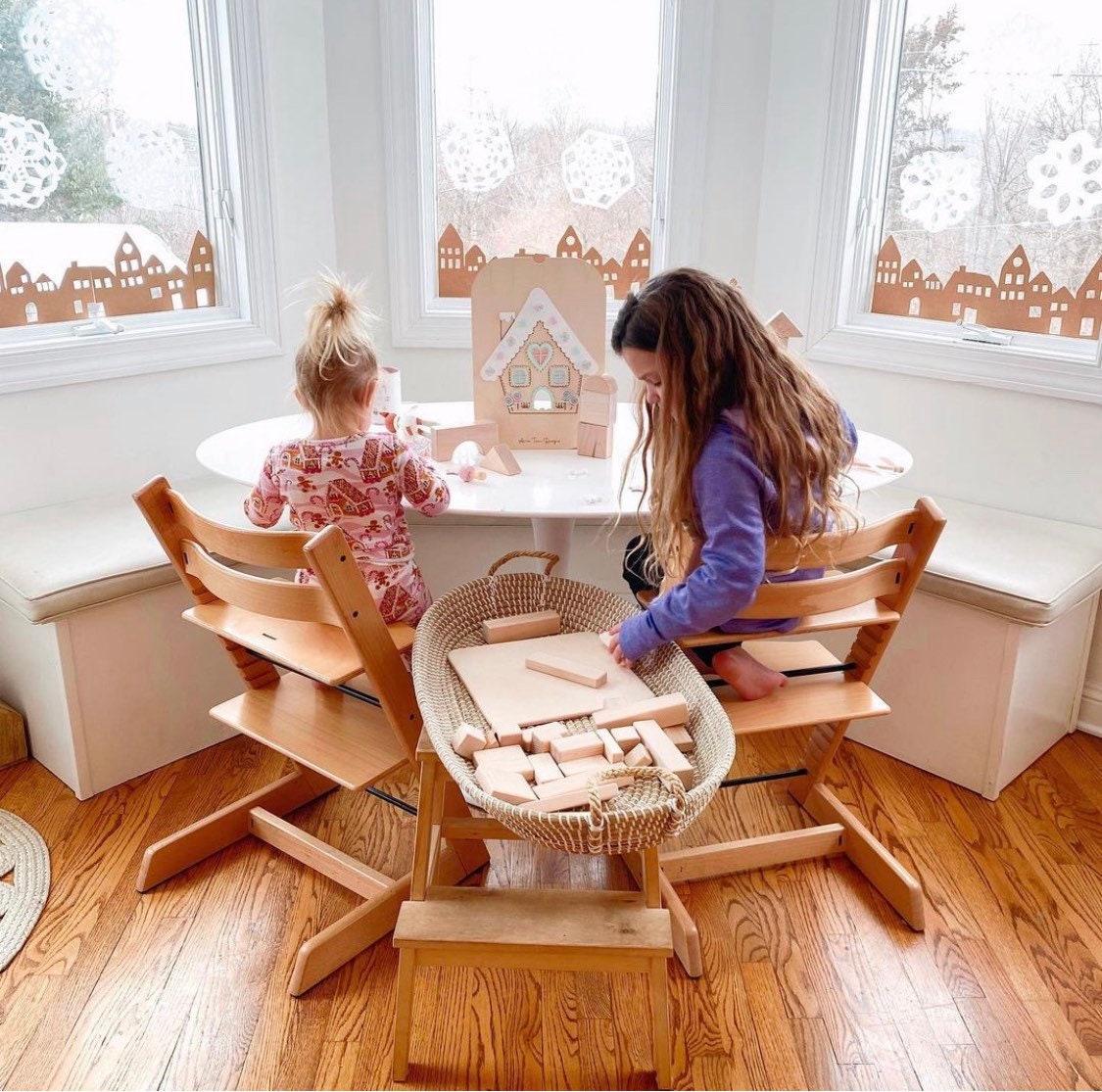 Flisat gingerbread house Insert | Flisat Insert | IKEA Table | Montessori | Educational Toy | Preschool | Homeschool | learning tools