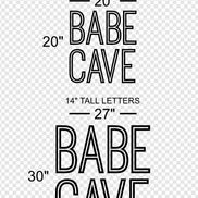 Babe Cave Sign | Playroom Decor | Nursery Decor | Word Signs | Kids Decor | babe cave decor | Girls Room Sign | girls Room | nursery