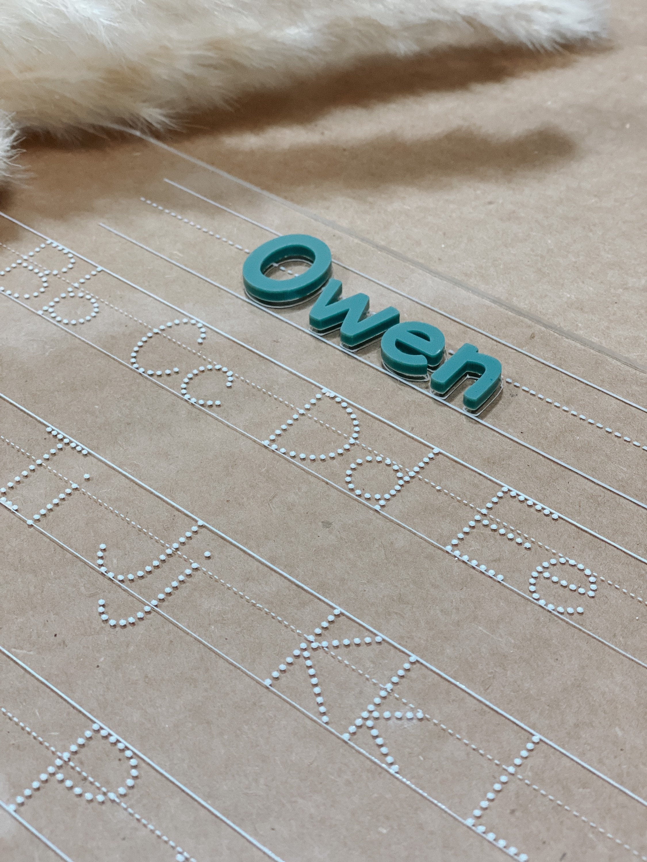 Letter Tracing | Acrylic Letter Board | Dry Erase Letters | Educational Toys | Letter Recognition | Alphabet Practice | Homeschooling