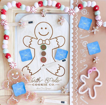 Flisat Christmas Insert | Flisat Insert | IKEA Table | Montessori | Educational Toy | Preschool | Homeschool | learning tools | Puzzles |