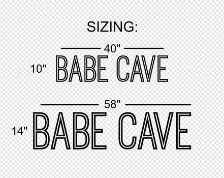Babe Cave Sign | Playroom Decor | Nursery Decor | Word Signs | Kids Decor | babe cave decor | Girls Room Sign | girls Room | nursery