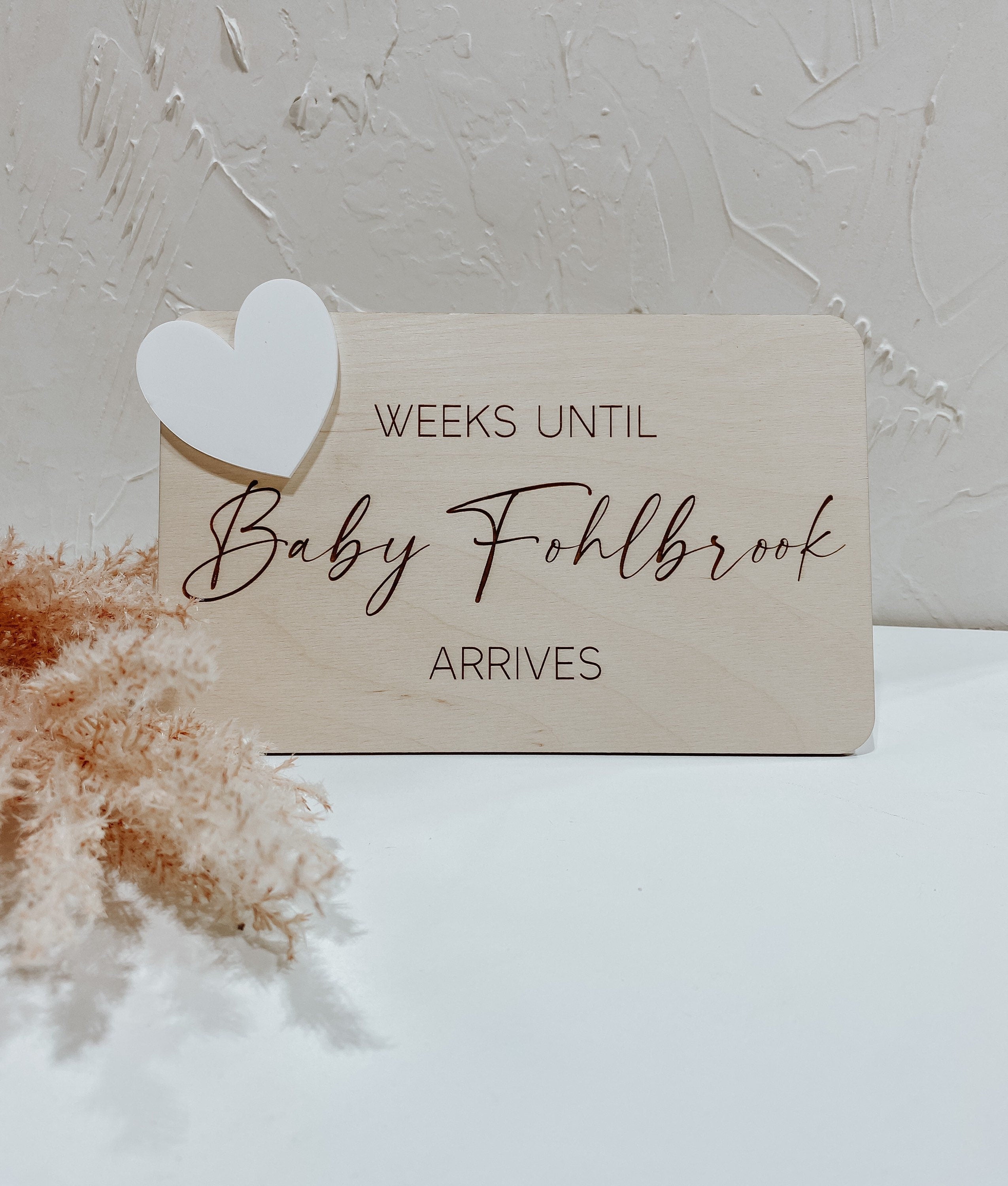 Baby countdown | Due Date Countdown | Pregnancy | Milestones | baby announcement | pregnancy gift | baby shower gift