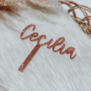Custom Name Birthday Cake Topper | Personalized Custom Glitter Name Cake Topper | Party Decor | Cake topper | Modern cake topper | boho
