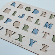 Flisat Alphabet Insert | Flisat Insert | Montessori | Educational Toy | Preschool | Homeschool | learning tools | Alphabet Puzzle