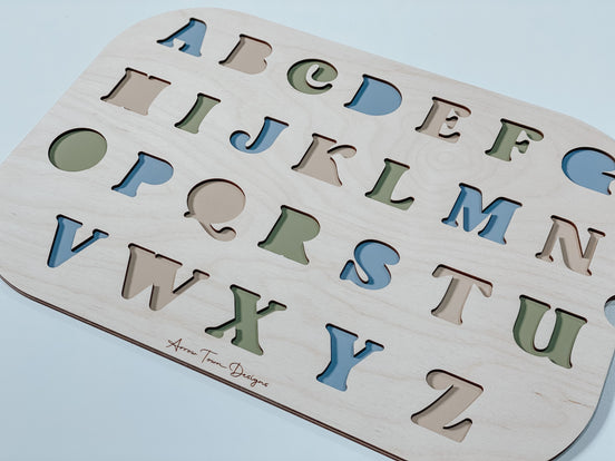 Flisat Alphabet Insert | Flisat Insert | Montessori | Educational Toy | Preschool | Homeschool | learning tools | Alphabet Puzzle