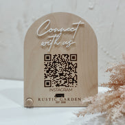 QR sign | wood qr Sign | Custom qr Sign | Business qr Sign | reader qr | Venmo Sign | Social Media Sign | Business Signs | Custom Signage
