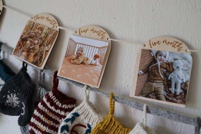 First Birthday Photo Banner | First Birthday Banner | Photo Banner | One Year Photo Banner | Monthly Photo Banner | Photo Birthday Banner