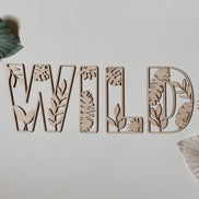 Wild ones play sign | Playroom Decor | Nursery Decor | Word Signs | Kids Decor | jungle decor | where the wild ones play | Room | nursery