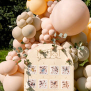 First Birthday Decor | First Birthday Photo Display | Baby Monthly Photos | Photo Prop | Birthday Decor | First Birthday | Boho Birthday |