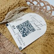 QR sign | Acrylic qr Sign | Custom qr Sign | Business qr Sign | reader qr | Venmo Sign | Social Media Sign | Business Signs | Custom Signage