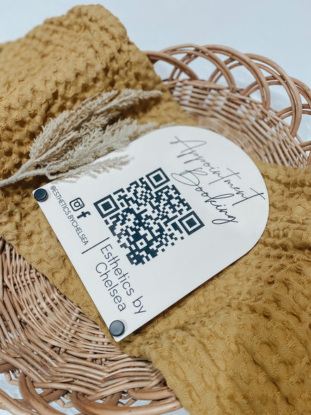 QR sign | Acrylic qr Sign | Custom qr Sign | Business qr Sign | reader qr | Venmo Sign | Social Media Sign | Business Signs | Custom Signage