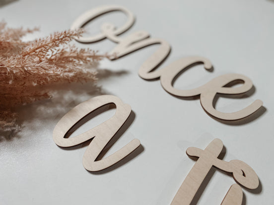 Once upon a time | Wall decal | 3D Wall Decal | Kids Bedroom Decor | Organization | Book Storage | Office Decor | Playroom Decor | Nursery