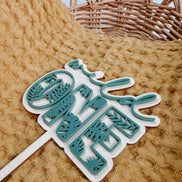Wild one cake topper | Wild Cake Topper | One Cake Topper | Cake Topper | jungle Cake Topper | Wood Cake Topper | Custom Cake topper |