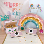 Montessori Wooden Toy Camera  Personalized Pretend Play with Acrylic Details | Laser Cut Birch Camera with Strap & Viewfinder | Custom Gift