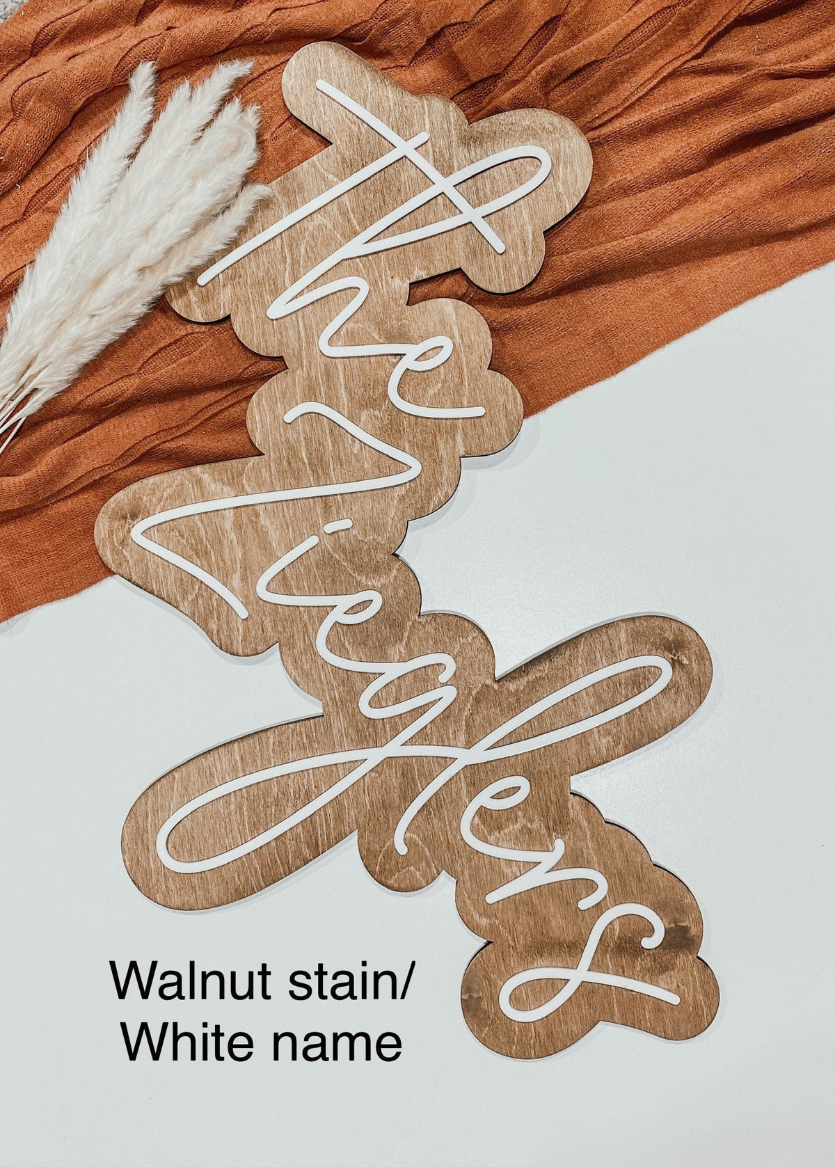 Last Name Cut Out Sign | Last Name Sign 3D Wood | Wedding Name Sign | Wedding Sign | Last Name Sign | Cut Out Name Sign | Large Wood Cut Out
