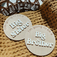 Big brother sign | big sister sign | pregnancy announcement sign | new sibling | pregnancy | baby name sign | photo prop | newborn photo |