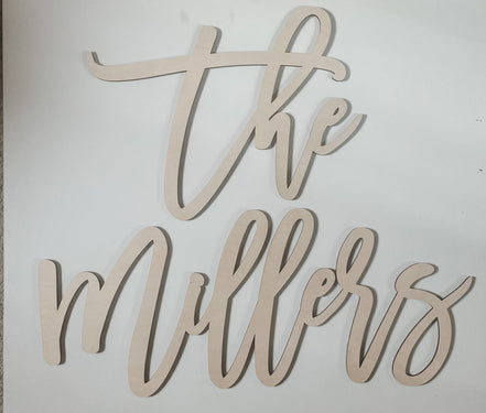 Last Name Wood Sign | Family Name Sign Wood | Large Wedding Last Name Sign | Hedge Backdrop Sign | Backdrop Name | Wall Sign | Wedding Sign