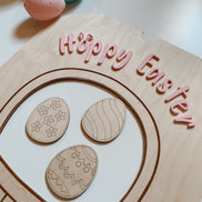 Flisat Easter Insert | Flisat Insert | IKEA Table | Montessori | Educational Toy | Preschool | Homeschool | learning tools | Easter activity