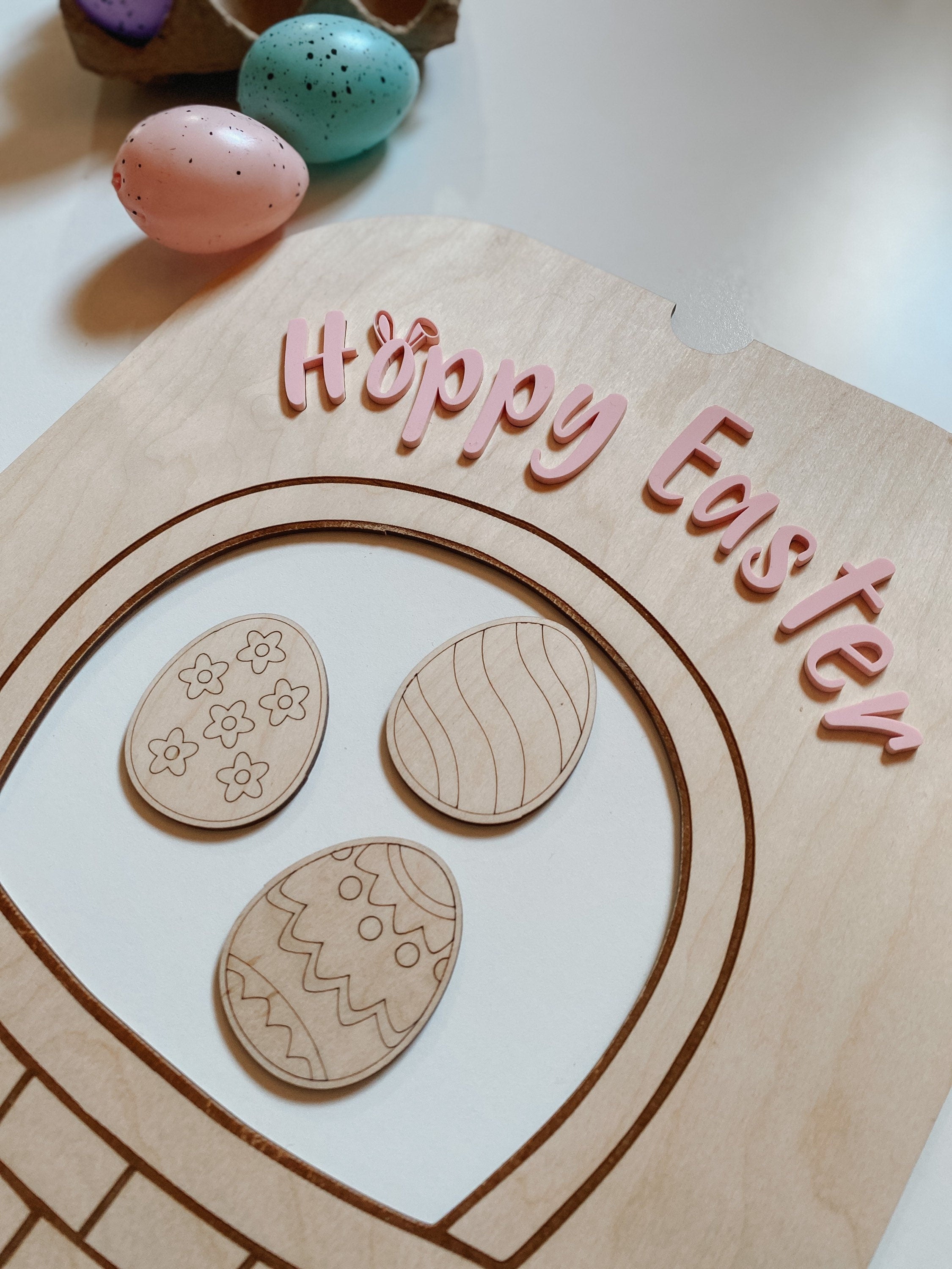 Flisat Easter Insert | Flisat Insert | IKEA Table | Montessori | Educational Toy | Preschool | Homeschool | learning tools | Easter activity
