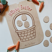 Flisat Easter Insert | Flisat Insert | IKEA Table | Montessori | Educational Toy | Preschool | Homeschool | learning tools | Easter activity