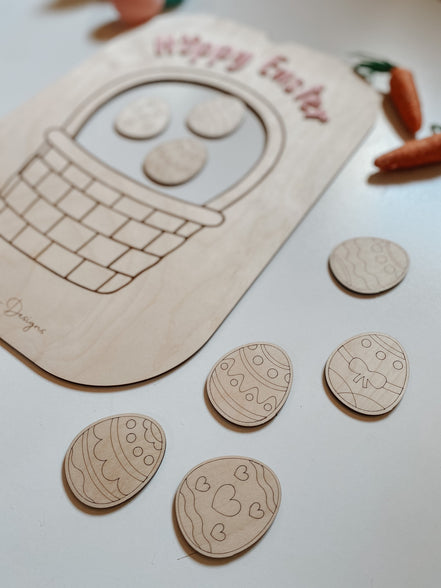 Flisat Easter Insert | Flisat Insert | IKEA Table | Montessori | Educational Toy | Preschool | Homeschool | learning tools | Easter activity