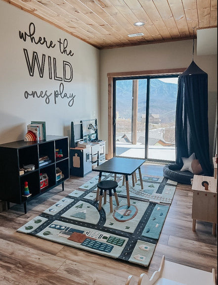 Wild ones play sign | Playroom Decor | Nursery Decor | Word Signs | Kids Decor | jungle decor | where the wild ones play | Room | nursery