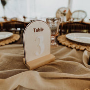 Arch Table Numbers | Table Numbers | Acrylic Table Numbers | Table Number Wedding | Centerpieces | Wedding Decorations |Wedding Table Number