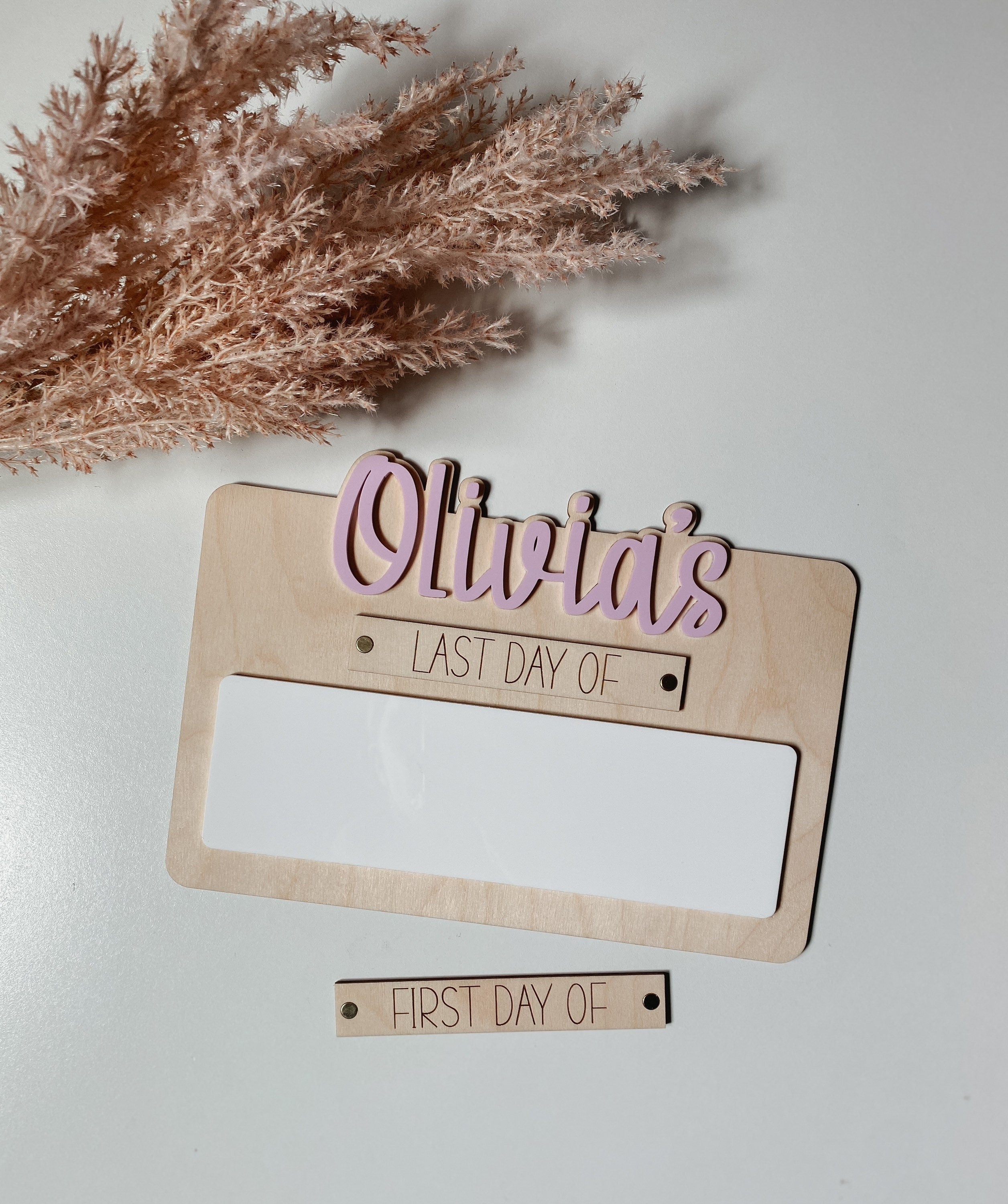 First Day of School Sign | Last Day of School Sign | School Sign | First Day | Last Day | School Photo Sign | Wipe Erase Sign | Photo Prop