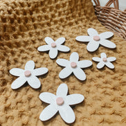 3D Wall Flowers | Flower Accents | Wall Decor | Playroom Decor | Nursery Decor | Boho Decor | Floral Sign | Name Sign | Flowers
