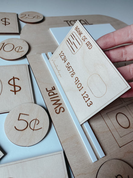 Flisat cash register Insert | Flisat Insert | IKEA Table | Montessori | Educational Toy | Preschool | Homeschool | learning tools | math
