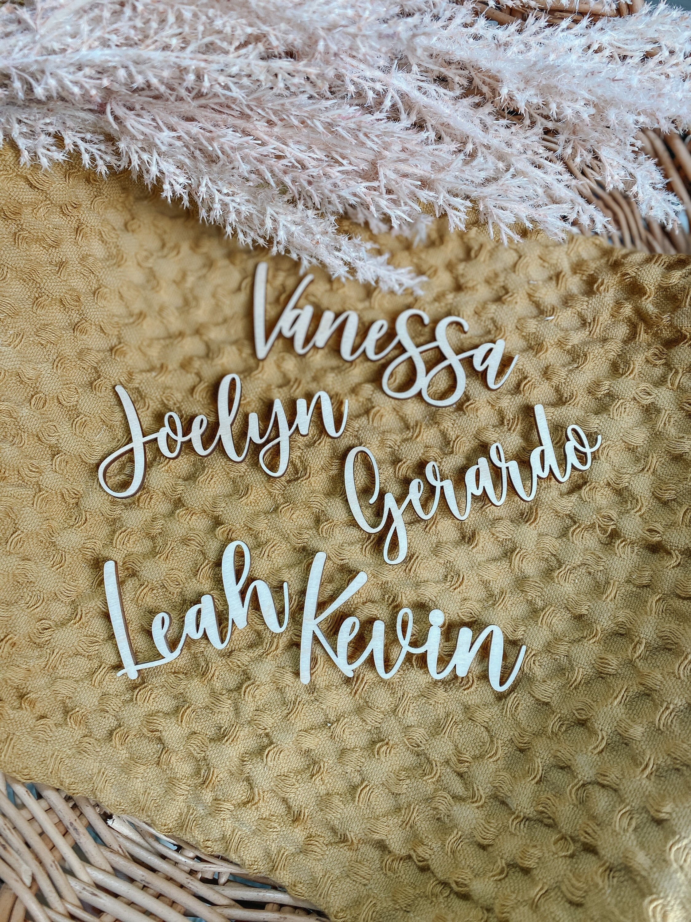 Personalized Wooden Place Cards | Name Plates For Wedding | wood name | wood names | Place Cards | Place Setting | Custom