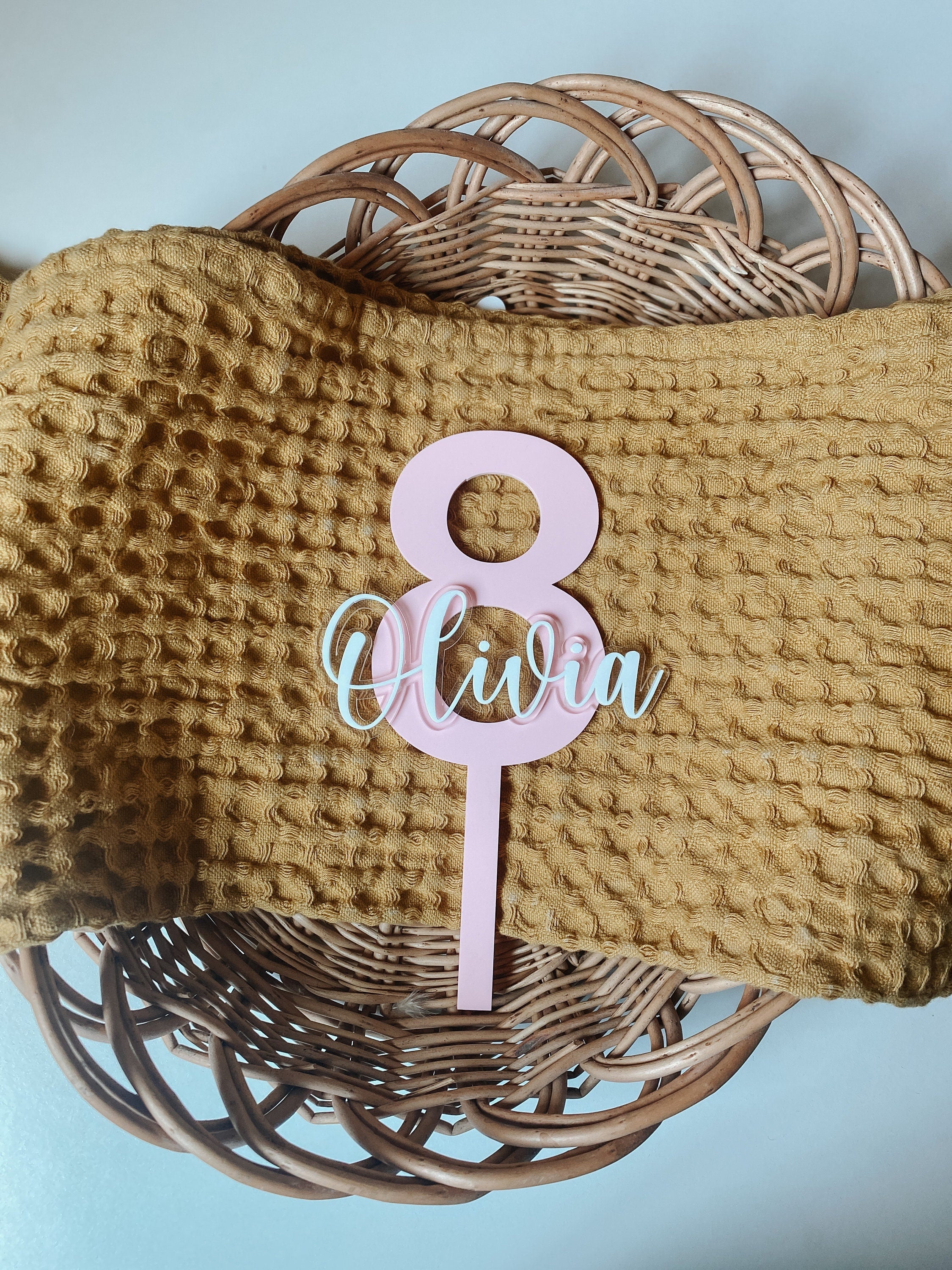 Custom cake topper | Personalized Cake Topper | Cake Topper | Girls Cake Topper | Boys Cake Topper | number Cake topper | Birthday Decor