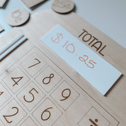 Flisat cash register Insert | Flisat Insert | IKEA Table | Montessori | Educational Toy | Preschool | Homeschool | learning tools | math