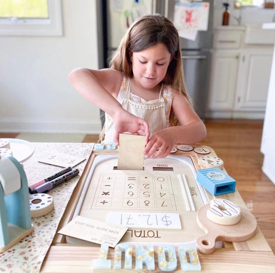 Flisat cash register Insert | Flisat Insert | IKEA Table | Montessori | Educational Toy | Preschool | Homeschool | learning tools | math