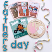Fathers Day Handprint Sign | Personalized Sign | Mothers Day Sign | Custom Fathers Day Sign | Mothers Day Gift | Handprint Sign | Dad Gifts