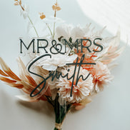 Modern Acrylic Cake Topper | Wedding Cake Topper | Acrylic Cake Topper | Boho Cake Topper | Retro | Minimalist | Wedding | Cake Decor | Cake