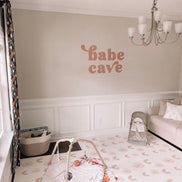 Babe Cave sign | Playroom Decor | Nursery Decor | Word Signs | Kids Decor | girls decor | sisters bedroom | Room | nursery