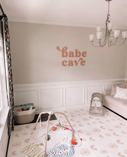 Babe Cave sign | Playroom Decor | Nursery Decor | Word Signs | Kids Decor | girls decor | sisters bedroom | Room | nursery